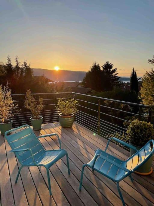 Maison De Vacances 220M2 Vue Lac Et Chateau Menthon-Saint-Bernard Extérieur photo